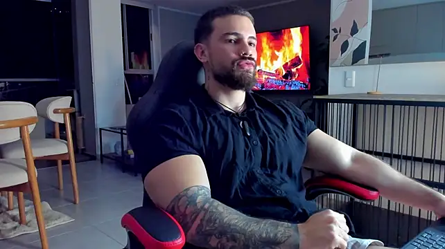 Show de Valenthino_Salvatore na webcam