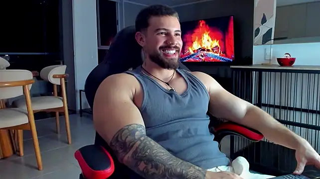 Show de Valenthino_Salvatore na webcam