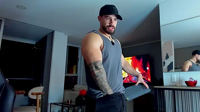 Show de Valenthino_Salvatore na webcam