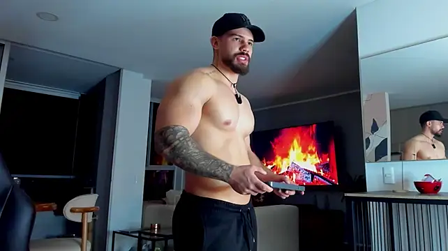 Show de Valenthino_Salvatore na webcam