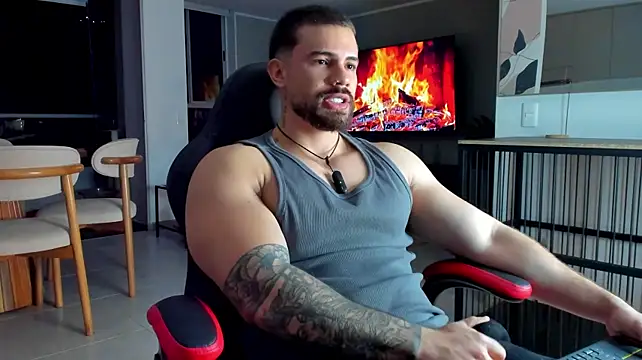 Show de Valenthino_Salvatore na webcam