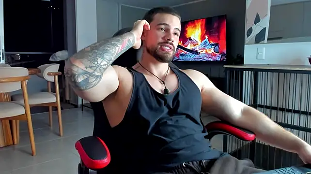 Show de Valenthino_Salvatore na webcam