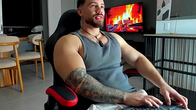 Show de Valenthino_Salvatore na webcam
