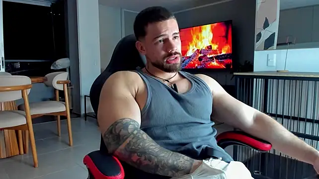 Show de Valenthino_Salvatore na webcam