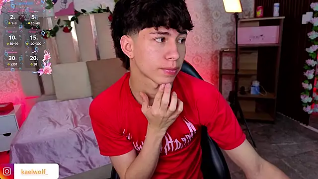 Webkamerová show kaelwolf_tay