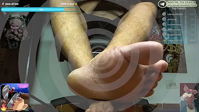 Show webcam de Alphacashmaster777