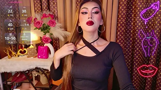 Antonia_Morphy Pertunjukan Webcam