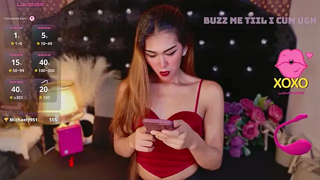 Antonia_Morphy Pertunjukan Webcam