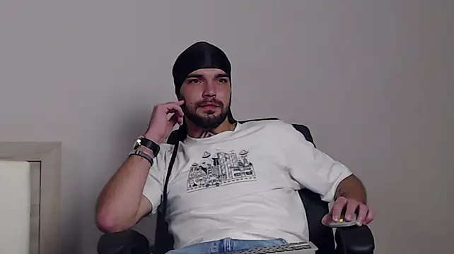 Show de KaneHunter na webcam