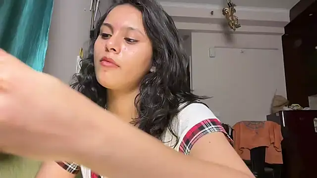 Show de Naira_fit na webcam