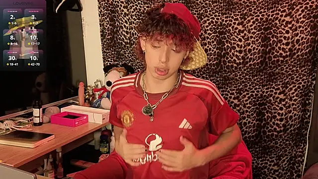 Show de Otter_Starr na webcam