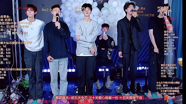 Show webcam de TNT-001