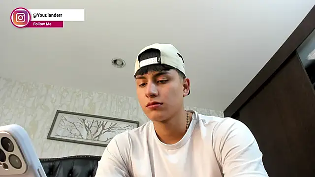 Show de Lander_Cruz na webcam