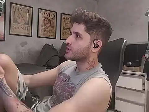 Show de JackMancada na webcam