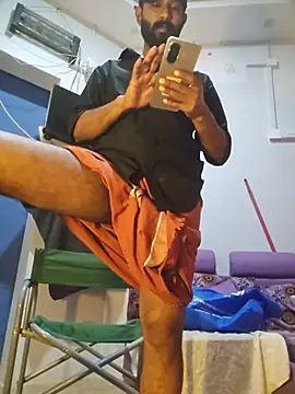 Mallukiran Show in webcam