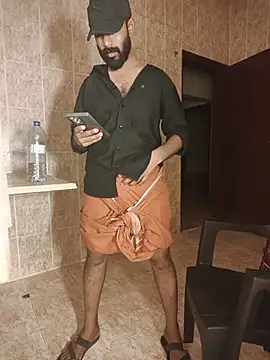 הופעת וובקאם של MalluBeard