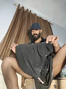 Show de MalluBeard na webcam
