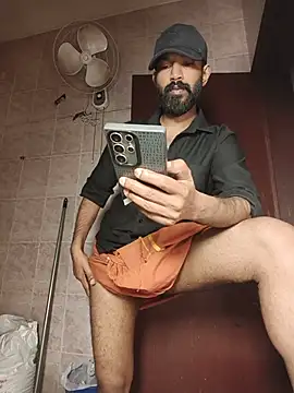 Pertunjukan Kamera Web MalluBeard