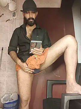 הופעת וובקאם של MalluBeard