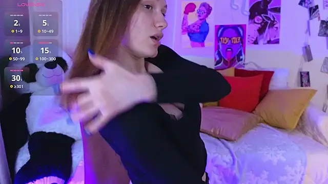 CarolainGilbertのウェブカメラショー