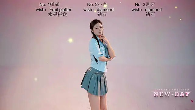 Show de webcam de NEW-DAY