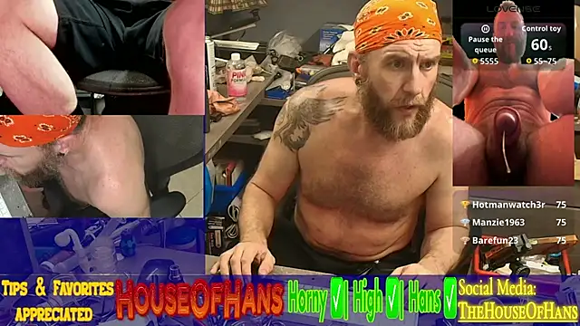 HouseOfHans Adlı Modelin Web Kamerası Şovu