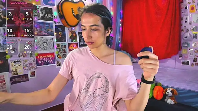 Show de Elis-Darling na webcam