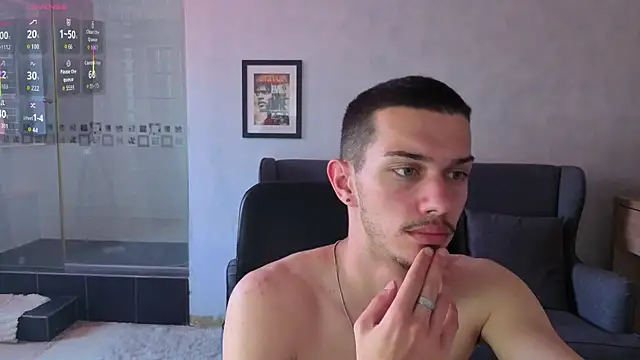 Show de KaydenDrew na webcam