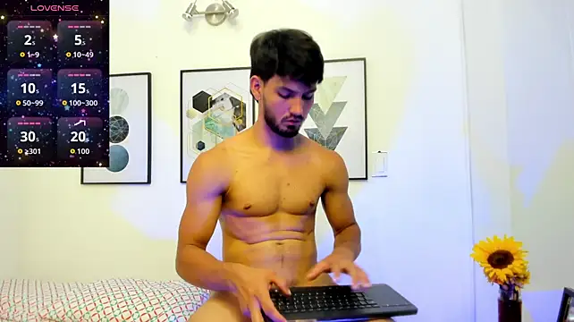 Show modela HarryFosster na web-kameri