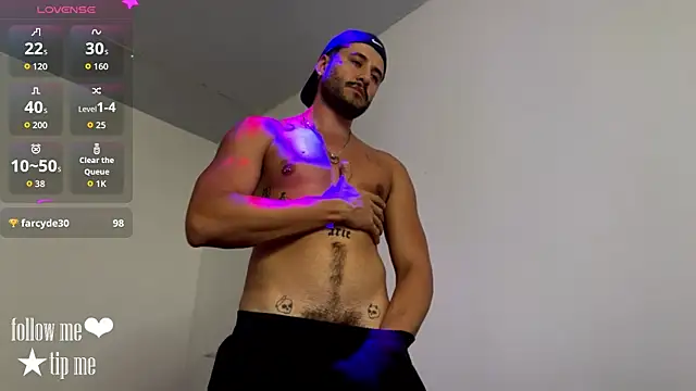 Show de guzzfit na webcam