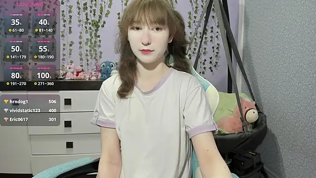 Show modela Yoonhee_ki na web-kameri