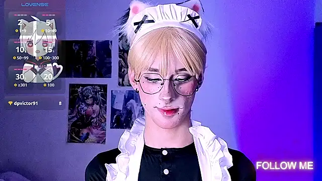 הופעת וובקאם של Kitsuneplay_