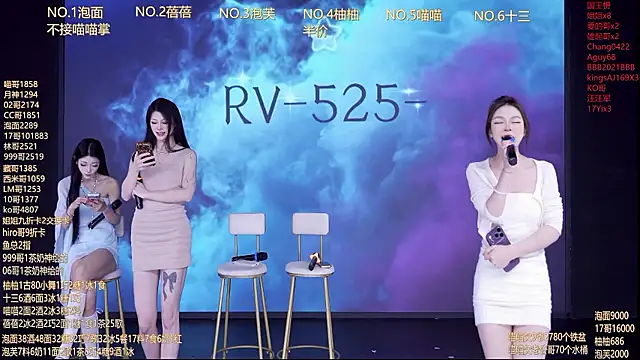 RV-525- Adlı Modelin Web Kamerası Şovu