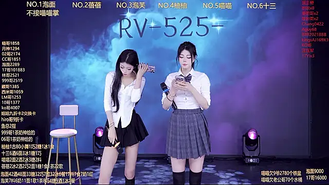 RV-525- 在線直播表演