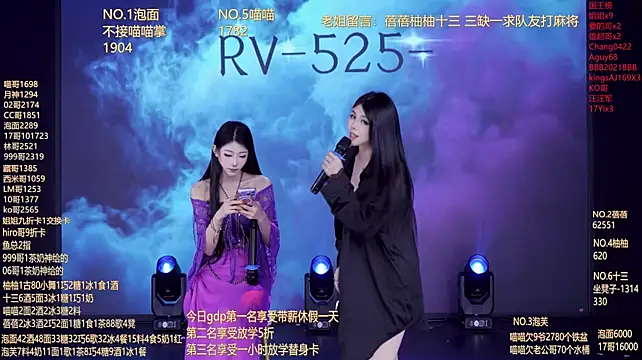 RV-525- Webcam Show
