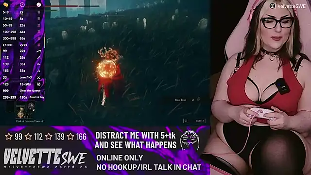 VelvetteSWE Webcamshow