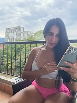 Show de RoseOnYou na webcam
