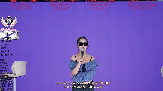 Webkamerová show NewStar101