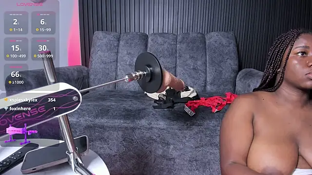 Show webcam de EbonyTanisha