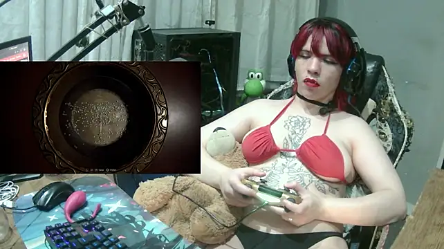 Show modela MorangoCChoc na web-kameri