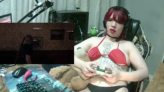 Show de MorangoCChoc na webcam
