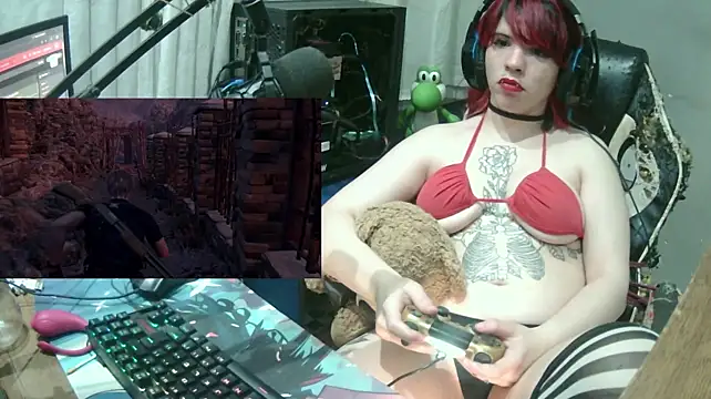 Show de MorangoCChoc na webcam