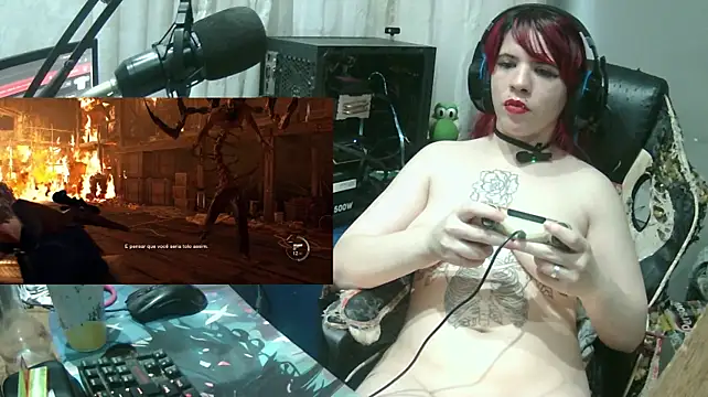 Show de MorangoCChoc na webcam
