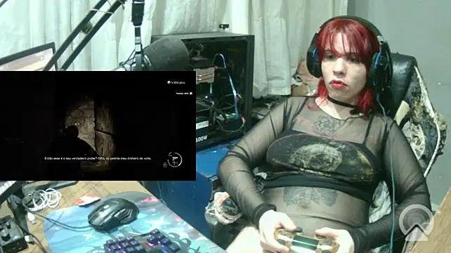 Show de MorangoCChoc na webcam