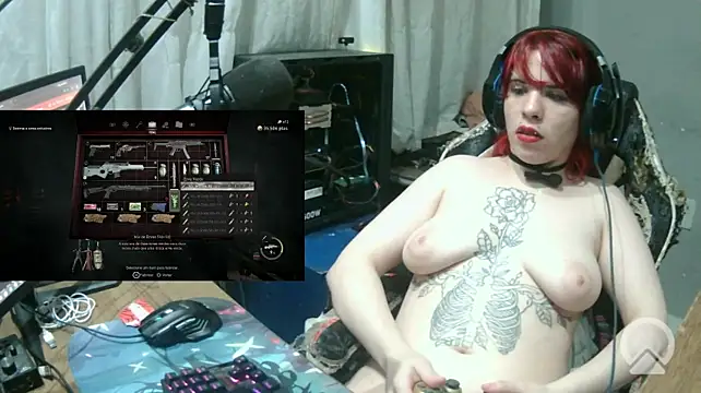 Show de MorangoCChoc na webcam