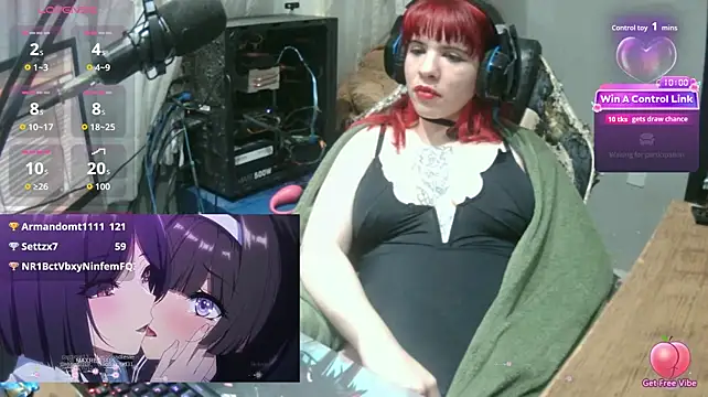 Show de MorangoCChoc na webcam