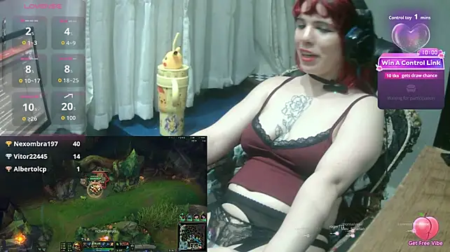 Show modela MorangoCChoc na web-kameri