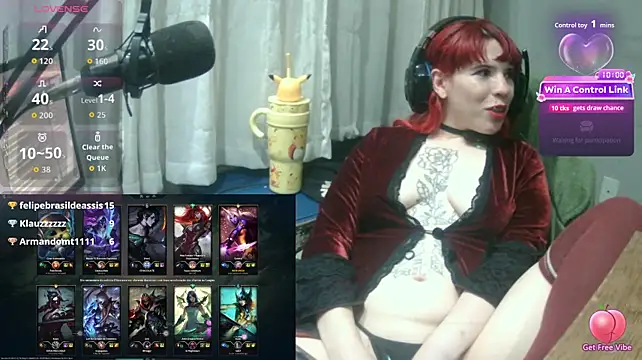 Show Webcam de MorangoCChoc