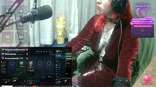 MorangoCChoc webcam show