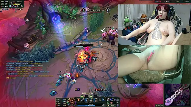 Show modela MorangoCChoc na web-kameri